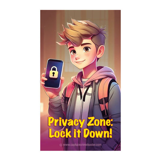 Stickers - Cell Phone Safety (Back of Phone)