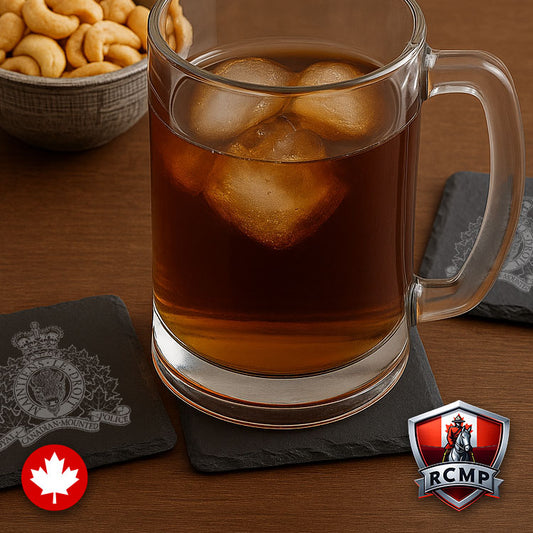 RCMP Slate Coasters