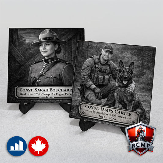 Studio Art Tiles – RCMP Custom Portraits
