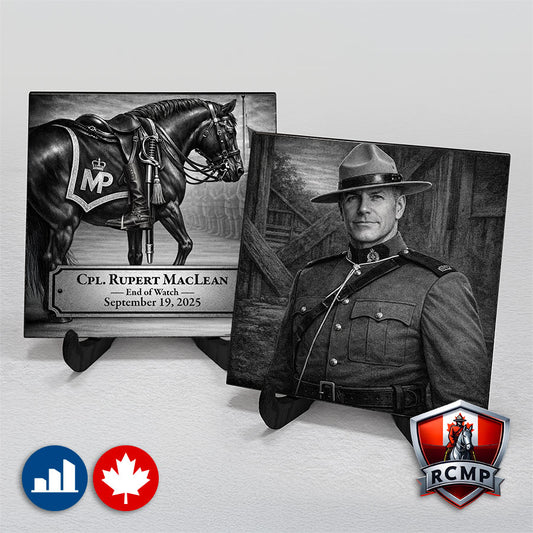 RCMP Fallen & Remembered Tiled