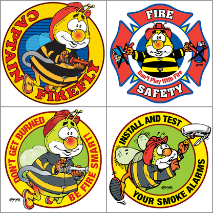 Stickers - Captain Firefly 2" Square