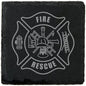 Slate Coasters - Fire Service Crest