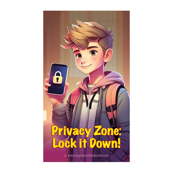 Stickers - Cell Phone Safety (Back of Phone)