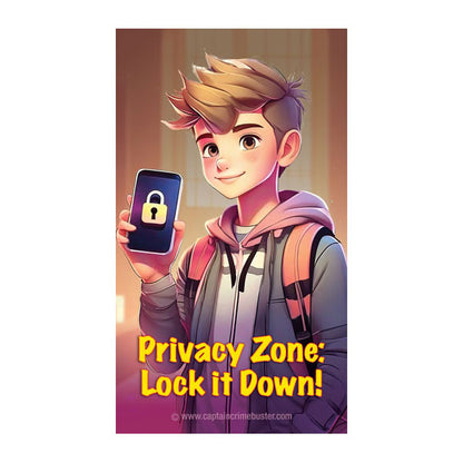 Stickers - Cell Phone Safety (Back of Phone)