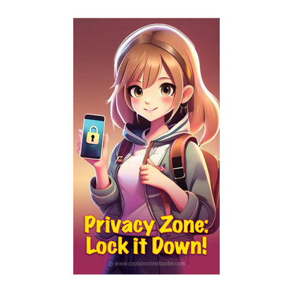 Stickers - Cell Phone Safety (Back of Phone)