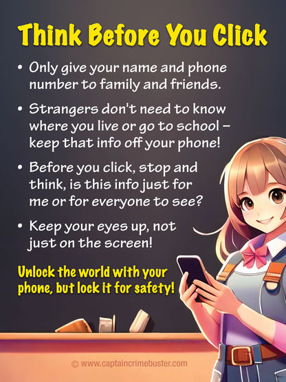 Stickers - Cell Phone Safety (Notebook)