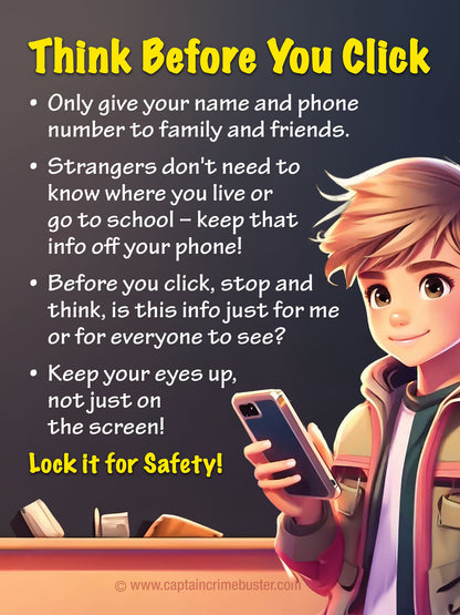 Stickers - Cell Phone Safety (Notebook)