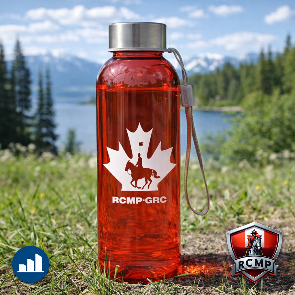 17oz Water Bottle with RCMP Rider