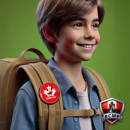 Buttons - RCMP Flashing Clip-On