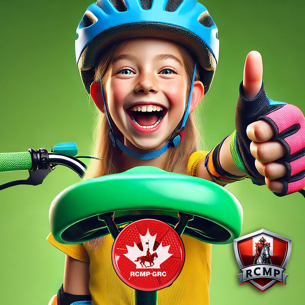 Buttons - RCMP Flashing Clip-On