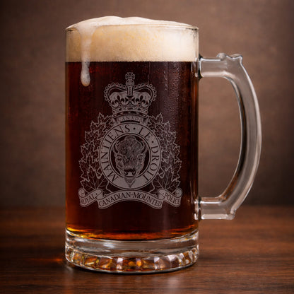RCMP Crest Beer Stein