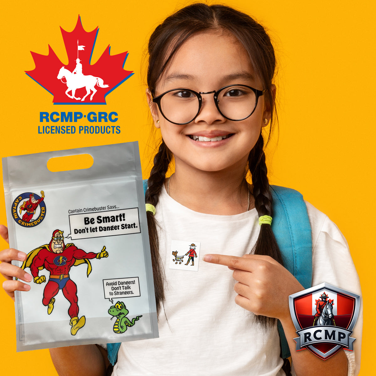 Preloaded RCMP Goodie Bags