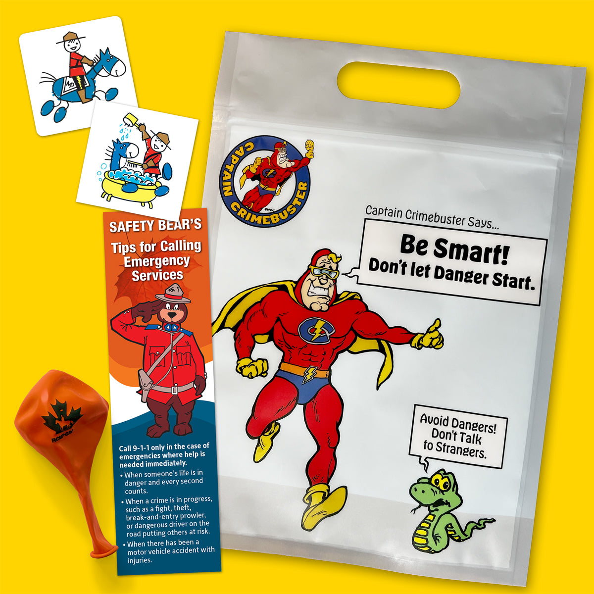 Goodie Bags - Preloaded RCMP Designs