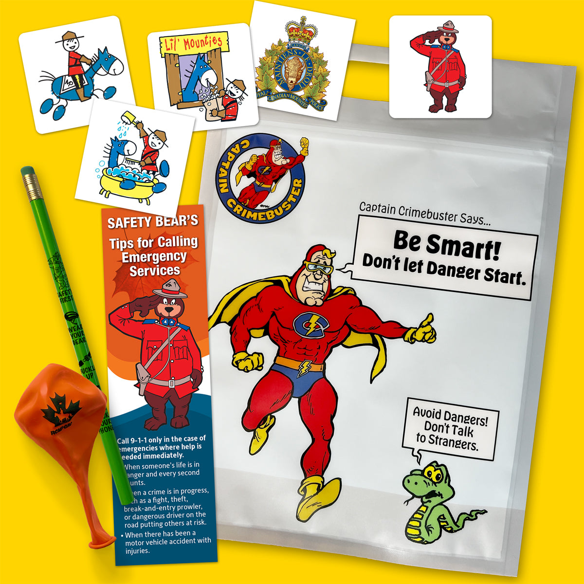Goodie Bags - Preloaded RCMP Designs