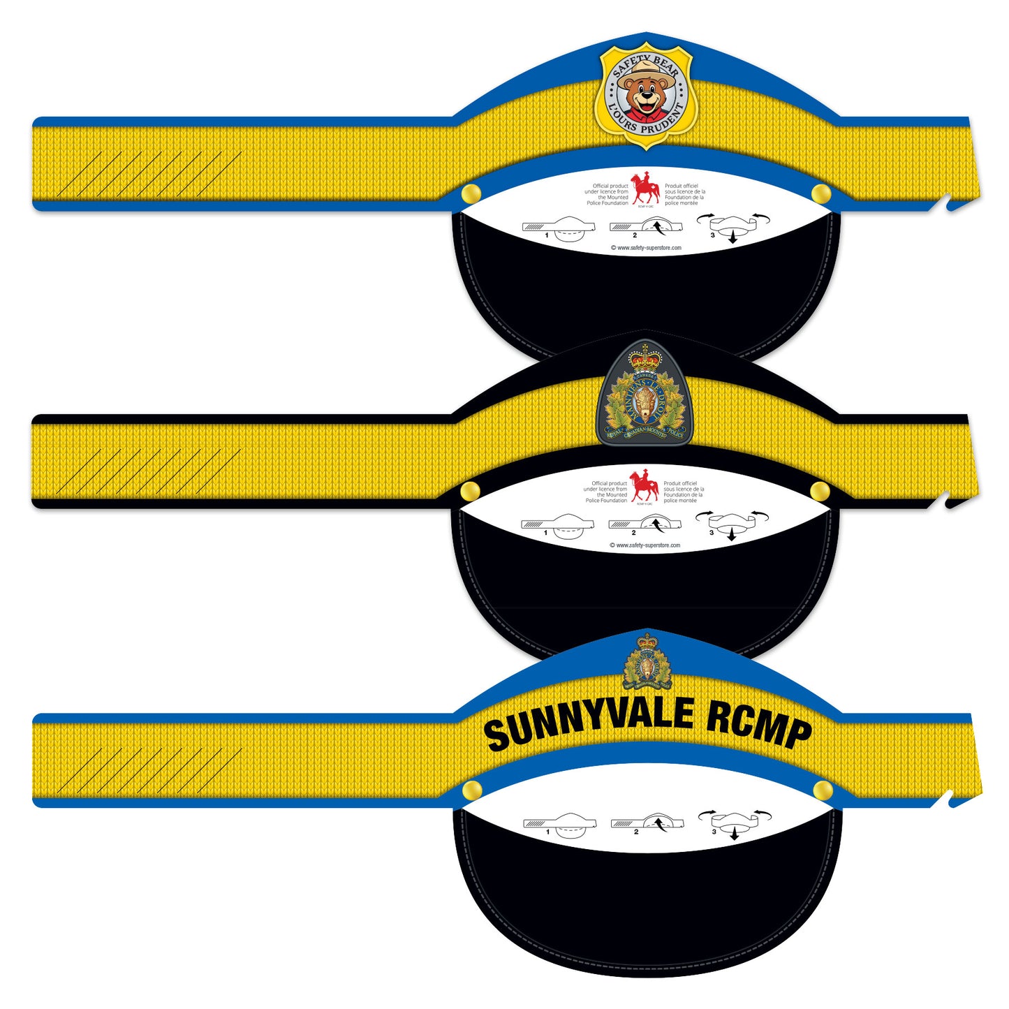 Police Hats - RCMP Designs