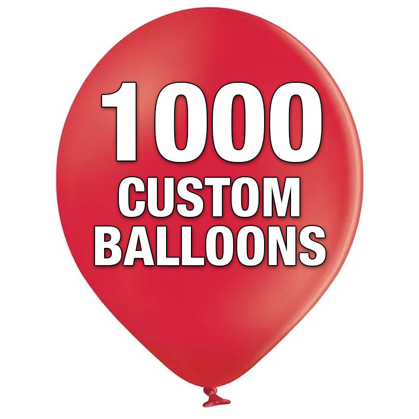 1000 Custom Balloons