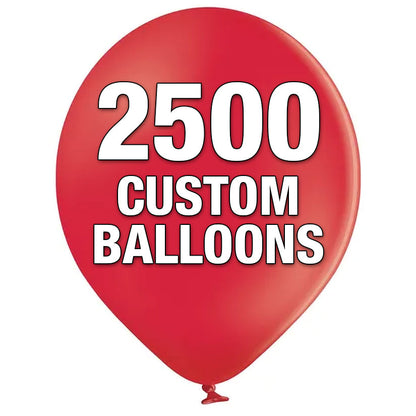 2500 Custom Balloons