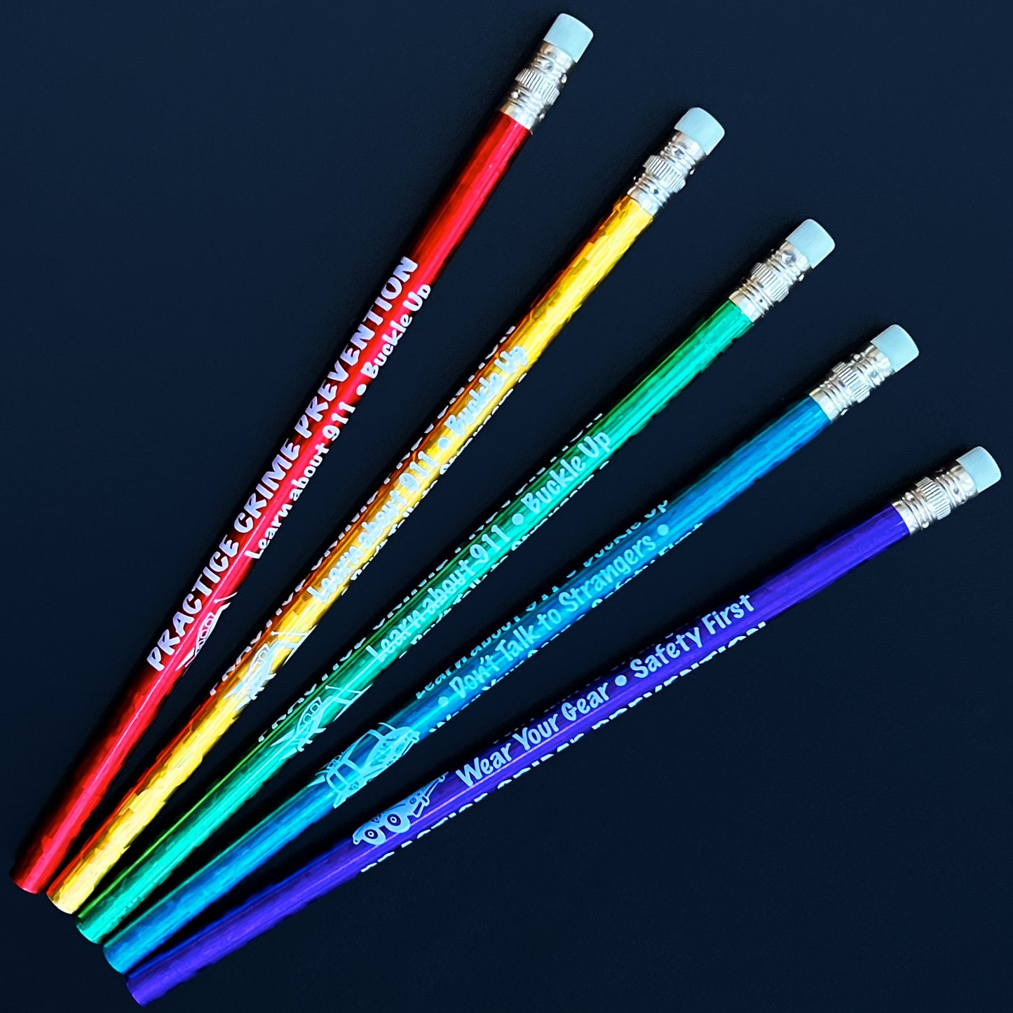 Pencils - Li'l Police Car Holographic